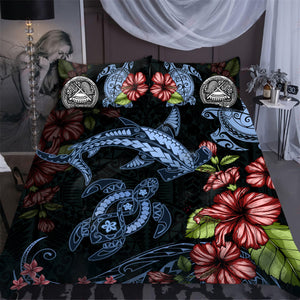 American Samoa Polynesian Sea Turtle Bedding Set-ML-ML-US Twin-Vibe Cosy™