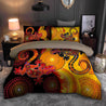 Aboriginal Australia Indigenous Lizards and the Sun Bedding Set TR2706201-Bedding Set-Huyencass-US Twin-Vibe Cosy™