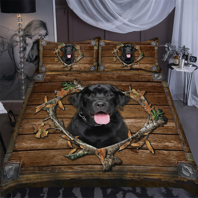 Cute Labrador 3D Bedding Set AM082006-LAM