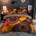 Aboriginal Kangaroo Australia Indigenous Painting Art Bedding Set TR0307202-Bedding Set-Huyencass-US Twin-Vibe Cosy™