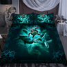 3D Sea Turtle Blue Ocean Bedding set JJW21102001