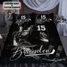 Baseball custom name bedding set AM092015