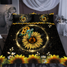 Beautiful Hippie Sunflower Bedding Set MEI09232004-MEI