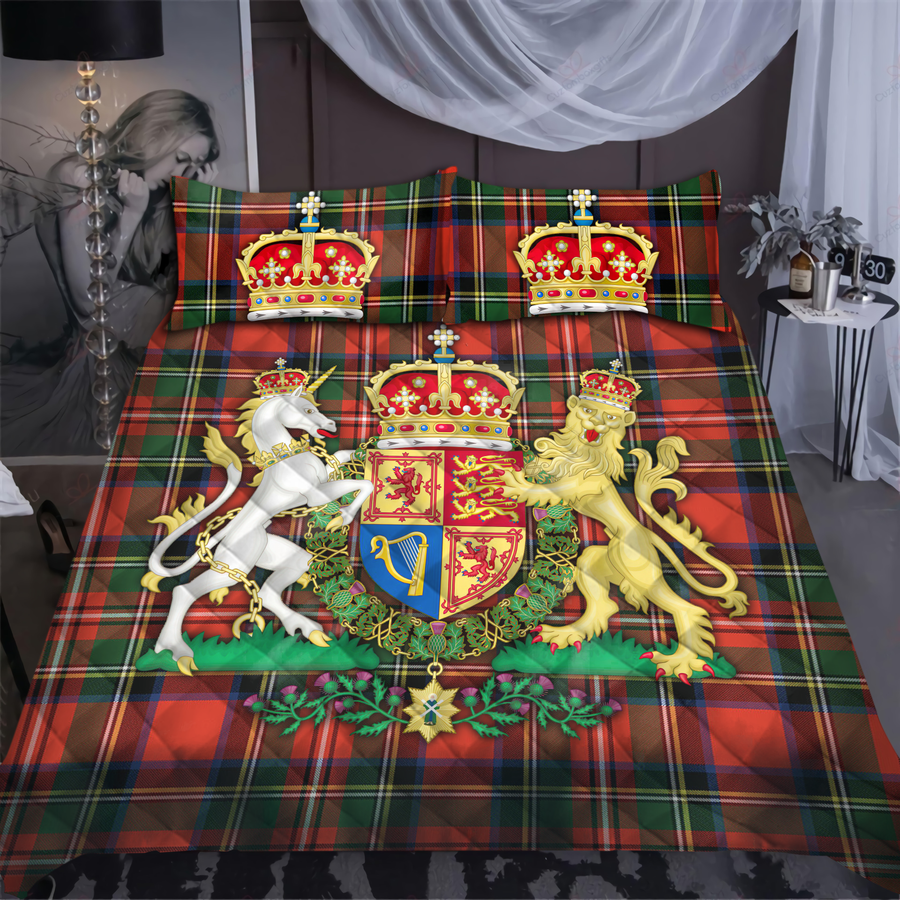 Scotland Tartan Quilt Bedding Set MH2007203-Bedding Set-TT-Twin-Vibe Cosy™