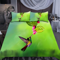 Beautiful Hummingbird Bedding Set-ML-ML-US Twin-Vibe Cosy™