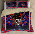 3D Love skull red neck bedding set DQB07142013-Bedding-PL8386-Twin-Vibe Cosy™
