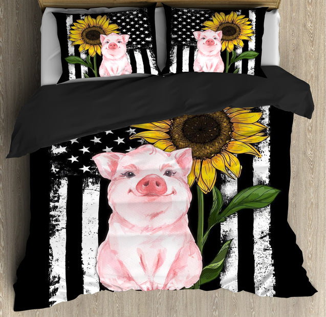 Lovely Pig Bedding Set HAC110706-Quilt-MP-Twin-Vibe Cosy™