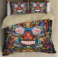 Skulls Hippie Bedding Set QB07072001-TQH-BEDDING SETS-TQH-Twin-Vibe Cosy™