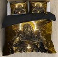 Angel & Demon Skull Art Bedding Set HAC200602-NM-Bedding Set-NM-Twin-Vibe Cosy™
