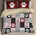 Dog live love bark bedding set HG9400