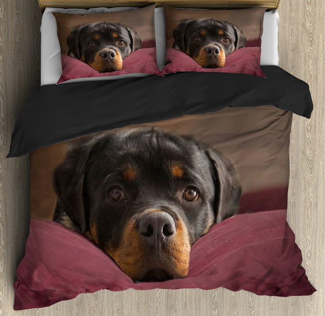 Rottweiler bedding set HAC180701-HG-Bedding Set-HG-Twin-Vibe Cosy™