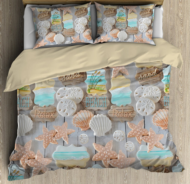 The Beach Stole My heart Bedding Set