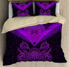 Aotearoa Bedding Set Manaia Silver Fern Purple TR1307201S