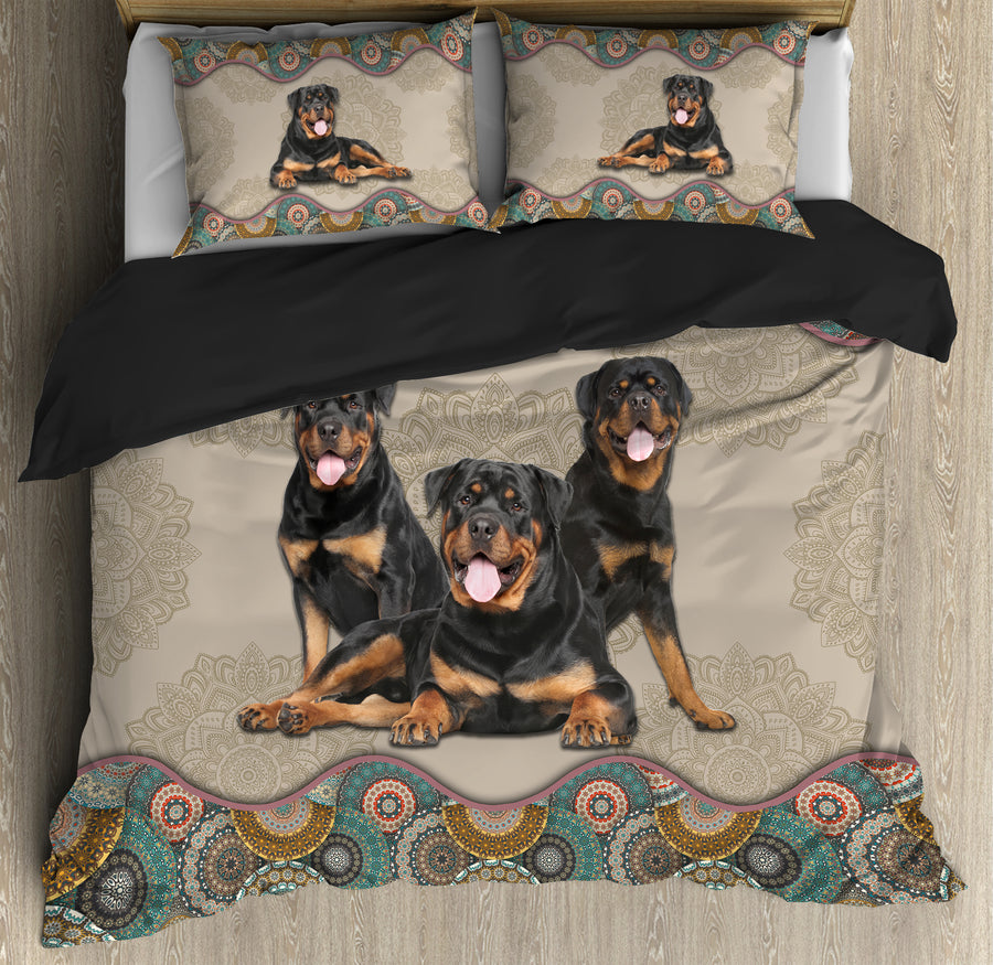 Rottweiler bedding set HAC170702S-HG-Bedding Set-HG-Twin-Vibe Cosy™