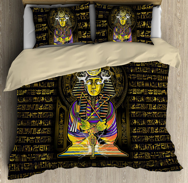 Ancient Egyptian God Bedding Set-ML