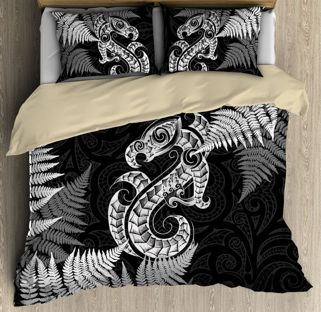 Aotearoa Bedding Set Manaia Silver Fern TR1607202S