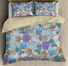 The Beach Stole My heart Purple Bedding Set TR0608203