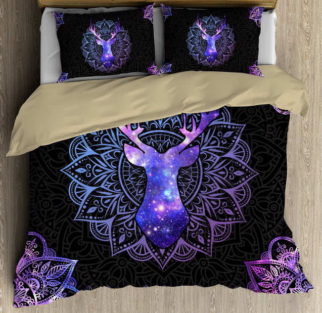 Mandala Deer 3D Bedding Set LAM