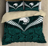 Aoteatoa New Zealand Maori Bedding Set Silver Fern TR2007201