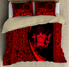 Cook Islands Red Bedding Set-Bedding Set-Huyencass-Twin-Vibe Cosy™