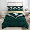 Aoteatoa New Zealand Maori Bedding Set Silver Fern TR2007201