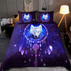 Native American White Wolf Dream Catcher Bedding Set NTN08242001-MEI