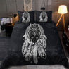 Beautiful Owl Tatoo Feather Bedding Set NTN08202001-MEI