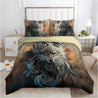 Native American Wolf Bedding Set MEI