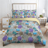 The Beach Stole My heart Purple Bedding Set TR0608203