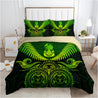 Aotearoa Bedding Set Manaia Silver Fern Green TR1307203