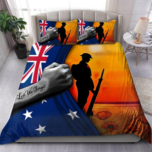 Honor and respect day Australia Veteran Bedding set