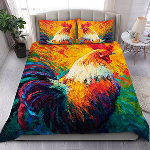 Chicken Art Bedding Set HAC130704-NM-Bedding Set-NM-Twin-Vibe Cosy™