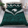 Aoteatoa New Zealand Maori Bedding Set Silver Fern TR2007201