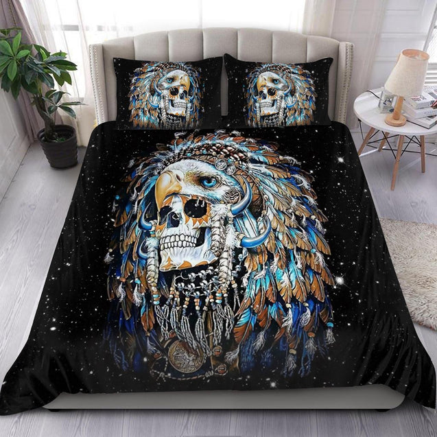 Native Skull Galaxy Bedding Set MEI20082201-MEI