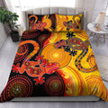 Aboriginal Australia Indigenous Lizards and the Sun Bedding Set TR2706201-Bedding Set-Huyencass-US Twin-Vibe Cosy™