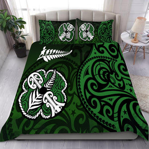 Green New Zealand Aotearoa Bedding Set by SUN HAC230601S-Quilt-SUN-King-Vibe Cosy™