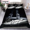 Baseball custom name bedding set AM092018