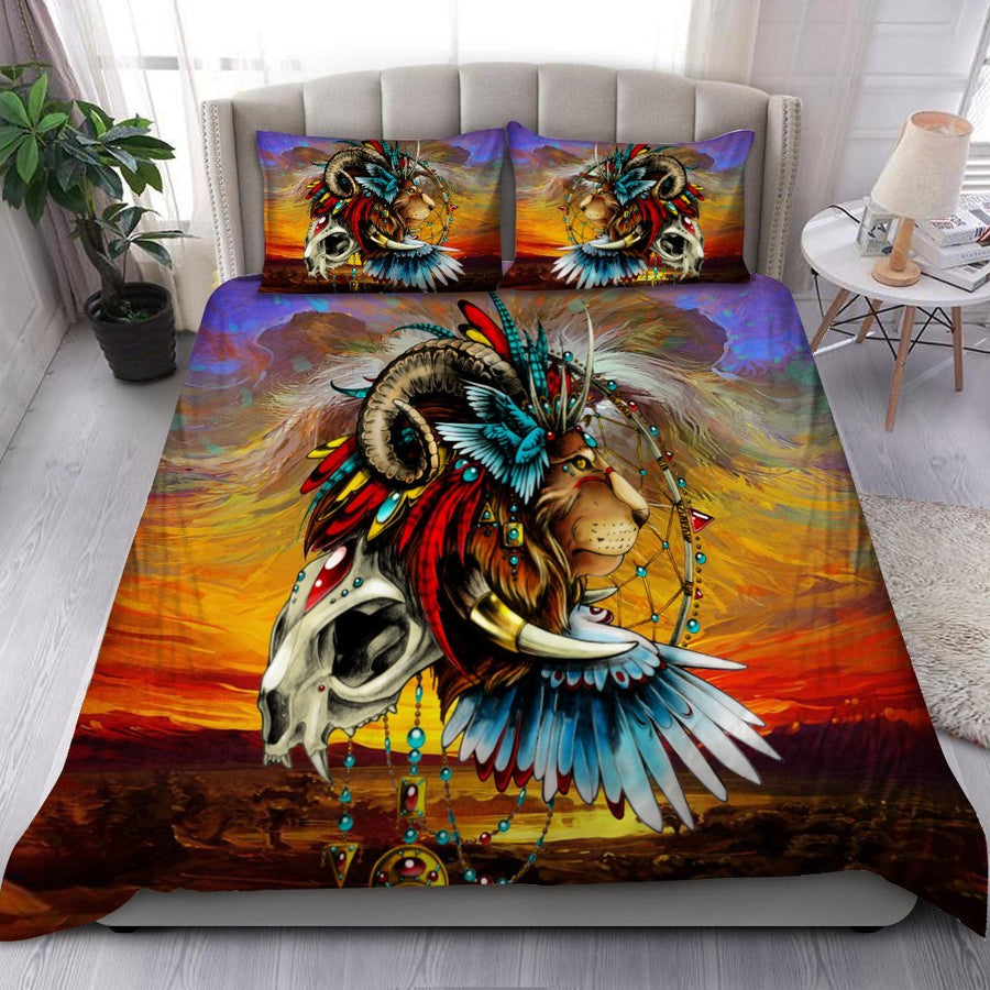 Native American Lion Bedding Set HAC220807-MEI