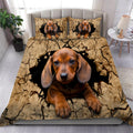 Dachshund bedding set HAC150708S-HG-Bedding Set-HG-US Twin-Vibe Cosy™