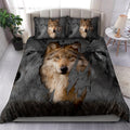 Amazing Wolf All Over Printed Bedding Set MEI