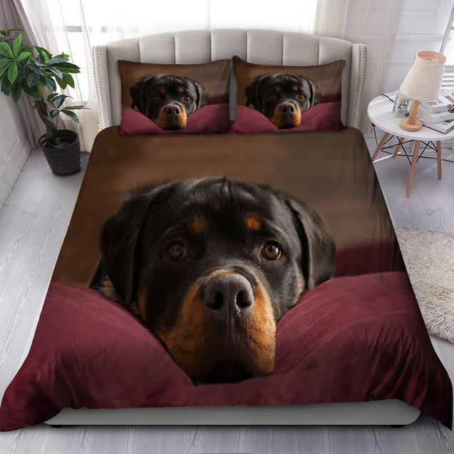 Rottweiler bedding set HAC180701-HG-Bedding Set-HG-Twin-Vibe Cosy™