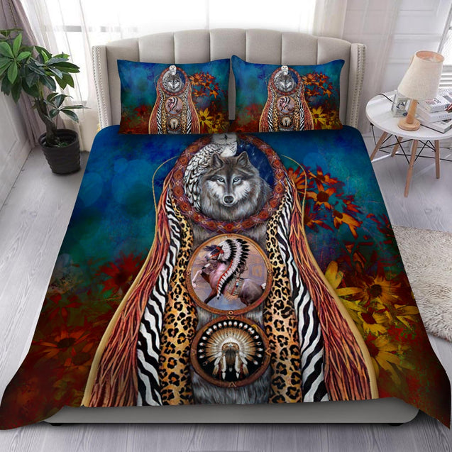 Native American 3D Bedding Set AM082055 -LAM