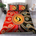 Aboriginal Kangaroo Australia Indigenous Painting Art Bedding Set TR0107202-Bedding Set-Huyencass-US Twin-Vibe Cosy™