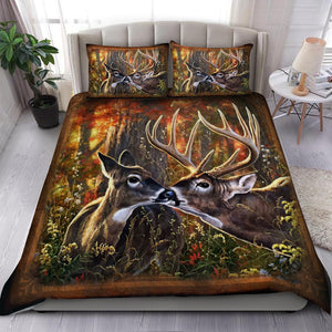 Couple Deer 3D Bedding Set LAM