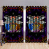 Yin Yang Mandala Dragonfly Curtains Window DD10052001