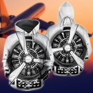 Aircraft Mechanic 3D All Over Printed Hoodie For Men and Women HVT15102003