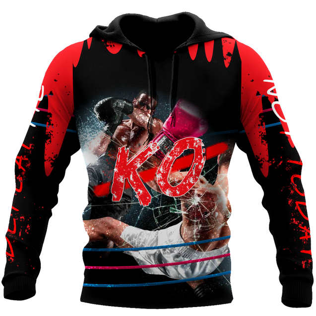 Defeat me Kickboxing 3D Printed MH280520-ML-Apparel-ML-Hoodie-S-Vibe Cosy™