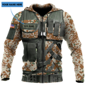 Custom America armor 3d hoodie shirt for men and women HG62002-Apparel-HG-Zip hoodie-S-Vibe Cosy™