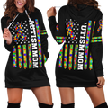 Autism 3d hoodie shirt for men and women HAC280401-Apparel-HG-Hoodie Dress-S-Vibe Cosy™