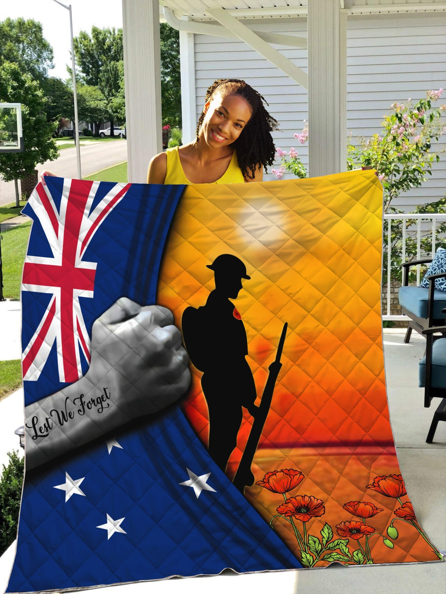 Honor and respect day Australia Veteran Quilt